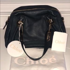 Chloé Navy Paratay Bag